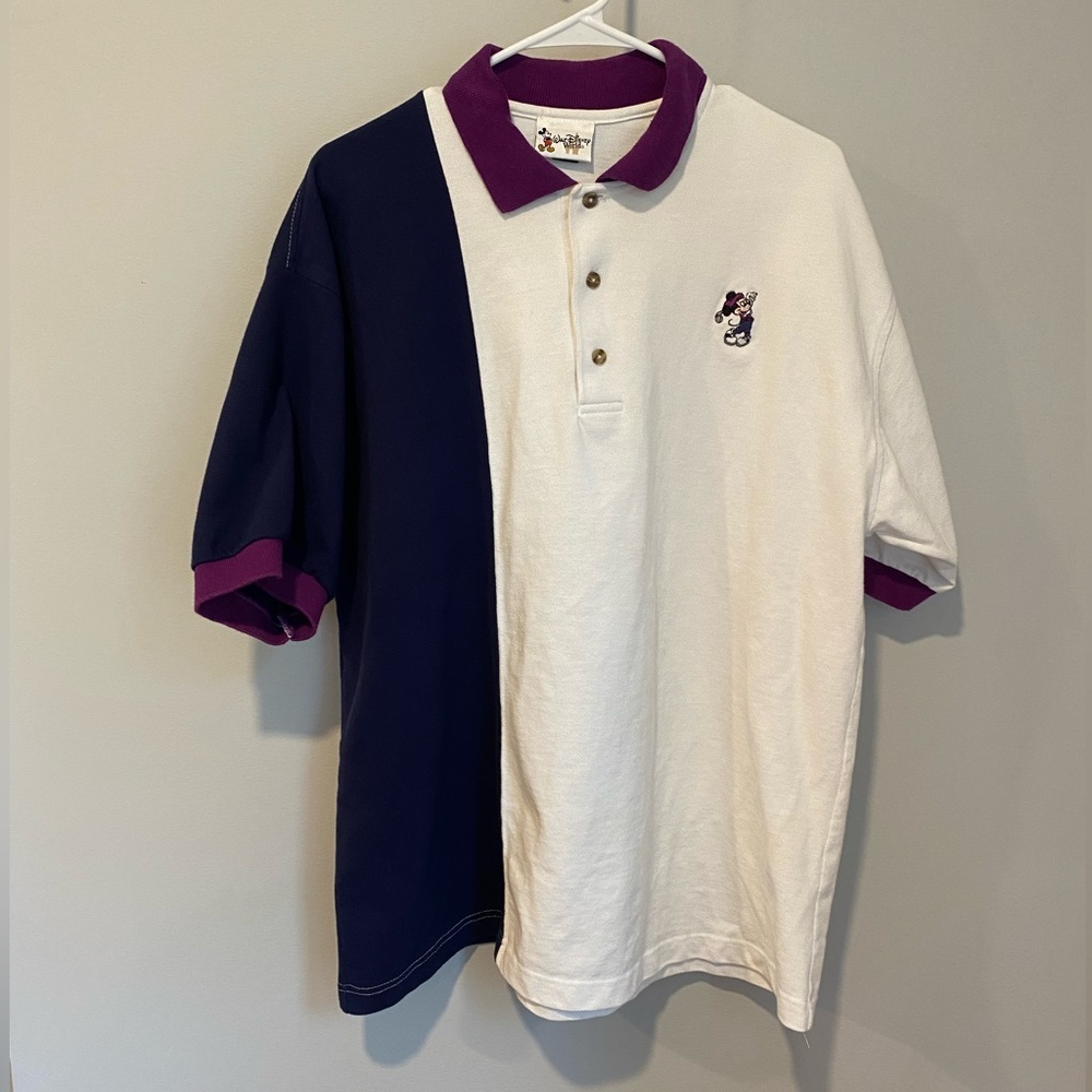 Vintage Walt Disney World Mickey Mouse Golf Polo Size XL